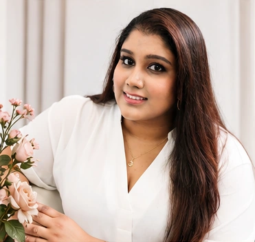 Aiswarya, founder of AIDUVÉ